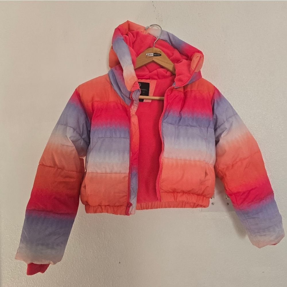 All In Motion Girls Puffer Jacket Size 6/7 - Picture 2 of 9